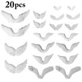 thumbnail image 2 of Coofit 20PCS Angel Wings Mini Plastic Creative DIY Craft Bag Decoration for Christmas, 2 of 10