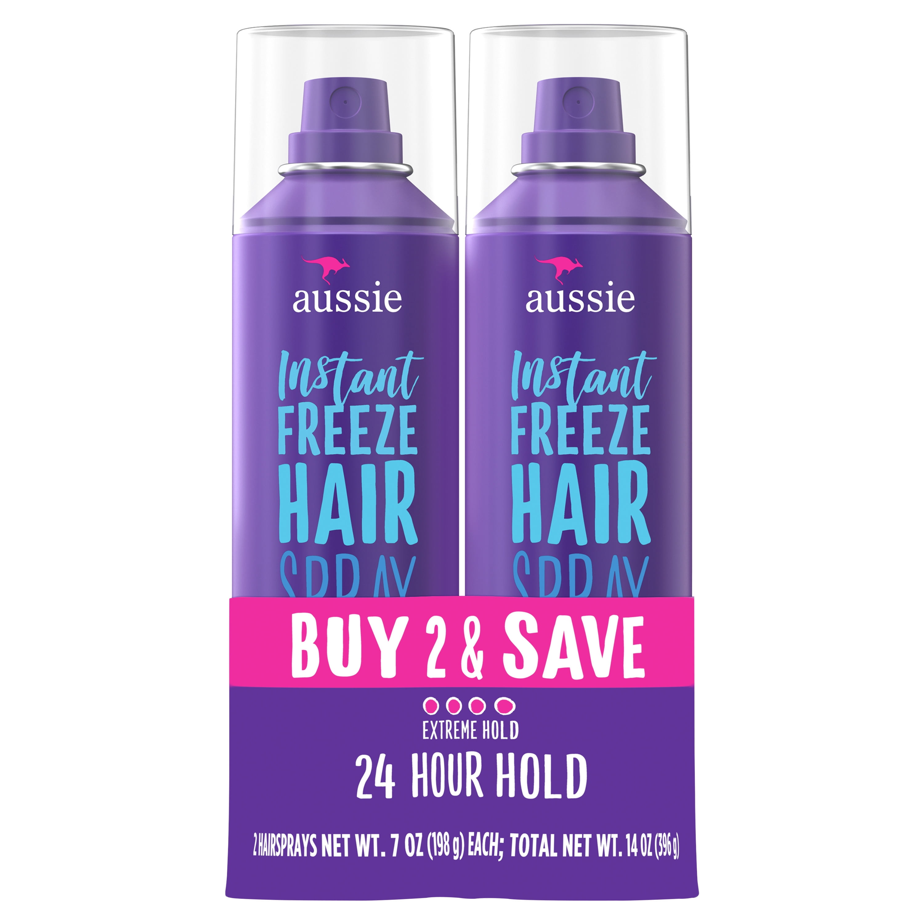 Aussie Instant Freeze Hair Spray Extreme Hold Aerosol 7 Oz 198 G for sale  online