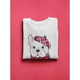 thumbnail image 3 of Fashion French Bulldog Puppy Sweatshirt Women -Image by Shutterstock, Female Small, 3 of 4