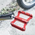 thumbnail image 3 of ZTTO 1 par Árino de aleación Pedal plano Pedal Acero Axis 32 Puntos Pedales de Bicicleta Ciclismo Reemplazo Ciclo Accesorios Partes Suministros Red Eigraketly OD002852-02B, 3 of 7