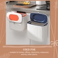 thumbnail image 3 of unbranded Kitchen Compost Bin with Lid Plastic Odor Blocking Storage Holder for Classrooms 1Set, 3 of 8