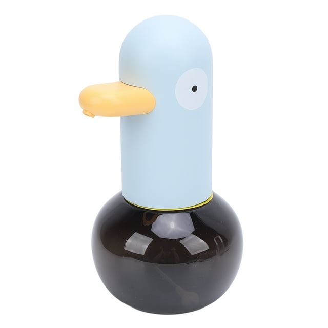 Automatic Foaming Soap Dispenser, Cute Duck Shape Touchless Soap Dispenser, 400ml Hand & Dish Electric Soap Dispenser for Bathroom and Kitchen, USB Rechargeable Battery