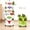 Beige, variant on Summer Savings! Gspmoly Three-Dimensional Four-Flowerpot Strawberry Pot Stacking Cultivation Pot Chassis Vegetable Melon and Fruit Cultivation Pot Chassis Summer Savings