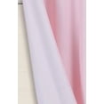 thumbnail image 4 of Gorgeous Home Linen 2PC Pink Solid Matte Color Window Lined Panel Curtain Rod Pocket 37" Width X 84" Length (each) Panel, 4 of 6