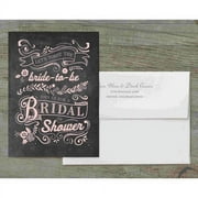 Let's Toast The Bride-To-Be Deluxe Bridal Shower Invitation
