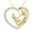 Gold, variant on Jewelry VerPetridure Ladies Creative Mother And Love Pendant Necklace