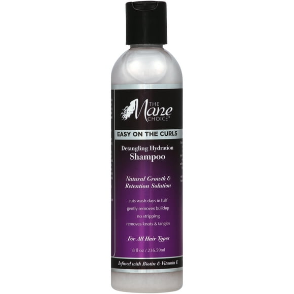 The Mane Choice Easy On The Curls Detangling Hydration Shampoo, 8 fl. oz., Unisex