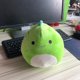 thumbnail image 2 of Danny el Dinosaurio Verde Juguete de Peluche Suave ZHCH Almohada de Animal Regalo de Cumpleaños, 2 of 4