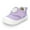 Purple Daisy, variant on JAN & JUL Hook and Loop Lightweight Kids Shoes with Wide Toe Box (Black Tie, Size 10 Little Kids)