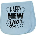 thumbnail image 2 of Inktastic Happy New Year in Hand Lettering Baby Burp Cloth, 2 of 3