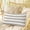 Beige, variant on Orange Stripes Throw Pillow Cover, Pillowcase Protectors with Zipper, Breathable Decorative Lumbar Pillow Case Cover, Simple Orange White Texture Pillow Shams for Couch Sofa 12x20Inch