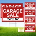 thumbnail image 1 of Carteles de venta de garaje ComboJoy, 6 unidades, plegables, impermeables, 61 x 41 cm, 1 of 7