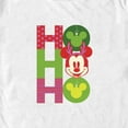 thumbnail image 2 of Men's Mickey & Friends Christmas Ho Ho Ho Ornaments Graphic Tee White 2X Large, 2 of 5