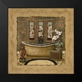 thumbnail image 2 of Olson, Charlene 15x15 Black Modern Framed Museum Art Print Titled - Asian Warmth II, 2 of 5