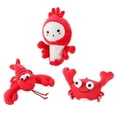 thumbnail image 4 of Esaierr Toddler Baby Plush Toys Cute Crab Lobster Plush Toys Pillow Suitable Birthday Gift for Kids 3 4 5 6 78 Years Old, 4 of 8