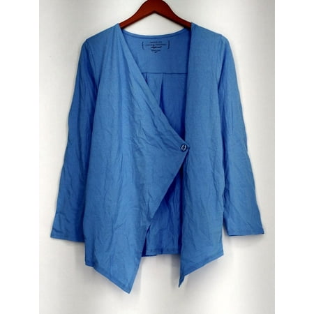 Carole Hochman Size Sleepshirt S Floral Vine Jersey Light Blue New A29153