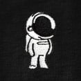 thumbnail image 2 of Dalix Astronaut Embroidered Cotton Classic Fit Long Sleeve Crewneck Tee Shirt Mens in Black 2XL XX-Large, 2 of 5