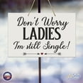 thumbnail image 2 of LifeSong Milestones Modern Wooden Rope Wall Sign 8x12 - Don’t Worry Ladies (Arrows), 2 of 3