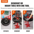 thumbnail image 2 of VEVOR Portable Manual Tire Changer Bead Breaker Tool for Car Truck Motorcycle, 2 of 9