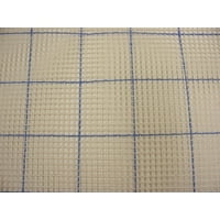 MCG Graph & Latch Blue Lined Rug Canvas - 60" wide x 1 yard increments