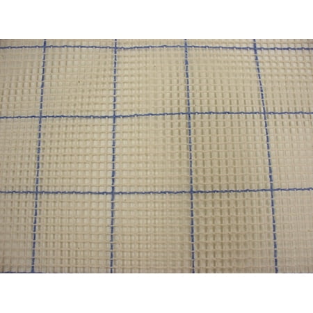 - MCG Graph & Latch Blue Lined Rug Canvas - 60