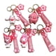 thumbnail image 4 of Venta al por mayor, decoración rosa para niña, accesorios para bolso de llave de coche, llaveros, llavero de Hola de dibujos animados 3D, llavero de regalo para niños, 4 of 4
