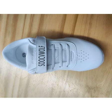 

SOOCVWOLF Women WhiteRunning Shoes Athletic Dance Shoes Flats Comfortable Shoes Sneakers