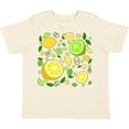 thumbnail image 3 of Inktastic Lots of Lemons and Limes- Citrus Fun Boys or Girls Toddler T-Shirt, 3 of 5
