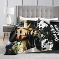 thumbnail image 4 of Real Anuel Hasta Aa La Muerte Blanket Flannel Throw Blanket for Couch Sofa Bed Novelty Graphic Cover Blanket Soft Air Conditioning Blankets All Season 60"X50", 4 of 6