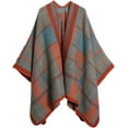 thumbnail image 6 of YooGuoGuo Knit Tassel Shawl Wraps for Women Fashion Open Front Blanket Travel Scarf Winter Warm Poncho Capes Ethnic Cardigan Coat, 6 of 6