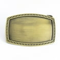 thumbnail image 3 of Blank Belt Buckle Western Cowboy Handmade Metal Belt Buckle for Men Women, 3 of 6
