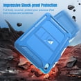 thumbnail image 5 of TiMOVO Case for iPad (A16) 11th Generation 11 Inch 2025, iPad 10th Generation Case 2022 with Screen Protector, Heavy Duty Shockproof Rugged Protective Cover,Blue Wave, 5 of 7