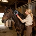 thumbnail image 1 of Horse Brush Stainless Steel Comb Shedding Comb For Large Horse Grooming For Stable Workers Metal, 1 of 4