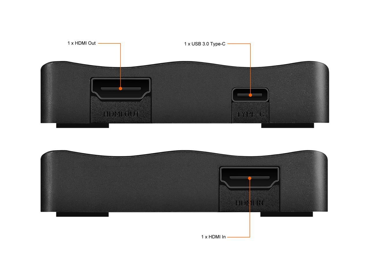 EVGA XR1 lite Capture Card, Certified for OBS, USB 3.0, 4K Pass Through, PC, PS5, PS4, Xbox Series X and S, Xbox One, Nintendo Switch, 141-U1-CB20-LR