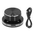 thumbnail image 2 of Perilla De Control De Volumen USB, Perilla De Controlador Multimedia De Control De Volumen USB Tipo C Con Luz RGB Para PC, 2 of 7