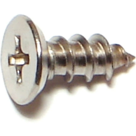 

SCREW PHIL FLAT SS 10X1/2 100BX