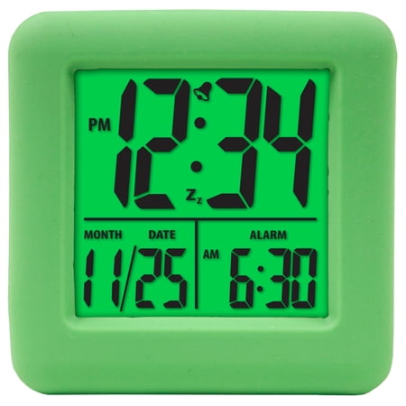 Equity Digital Cube Alarm Clock with On-Demand Backlight, 70911