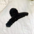 thumbnail image 4 of Horquillas de felpa Zulema Garra de pelo para mujer Negro, 4 of 7