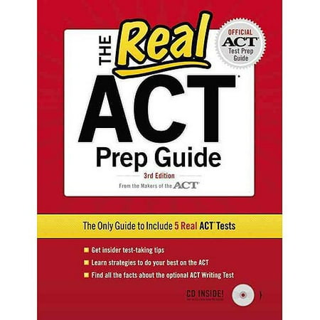 The Real Act Prep Guide by Inc ACT - Peterson