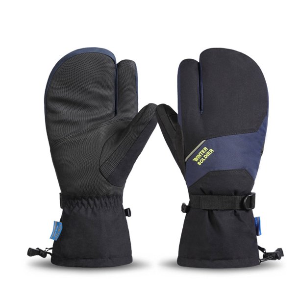 Eigraketly Guantes de invierno Dulce regalo Resiliencia Mitones para exteriores Suministros de ciclismo ajustables Equipo deportivo Ropa de ciclismo Ciclismo Sk25/Negro/M Eigraketly OD025879-21