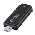 thumbnail image 4 of Adaptador WiFi USB 3.0 de 1300 Mbps, banda dual, 2,4 GHz, 5 GHz, antena, USB, Ethernet, tarjeta receptora para PC, 4 of 8