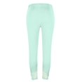 thumbnail image 2 of DHFJKG Yoga Pants Women Casual Lace Elastic Waist Mid Rise Fitness Running Sport Leggings Cozy Tights, 2 of 3