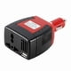 thumbnail image 1 of 150/75W Car Power Inverter DC 12V To AC 220V/110V With USB Ports 2.1/1.5A LED Light, 1 of 5