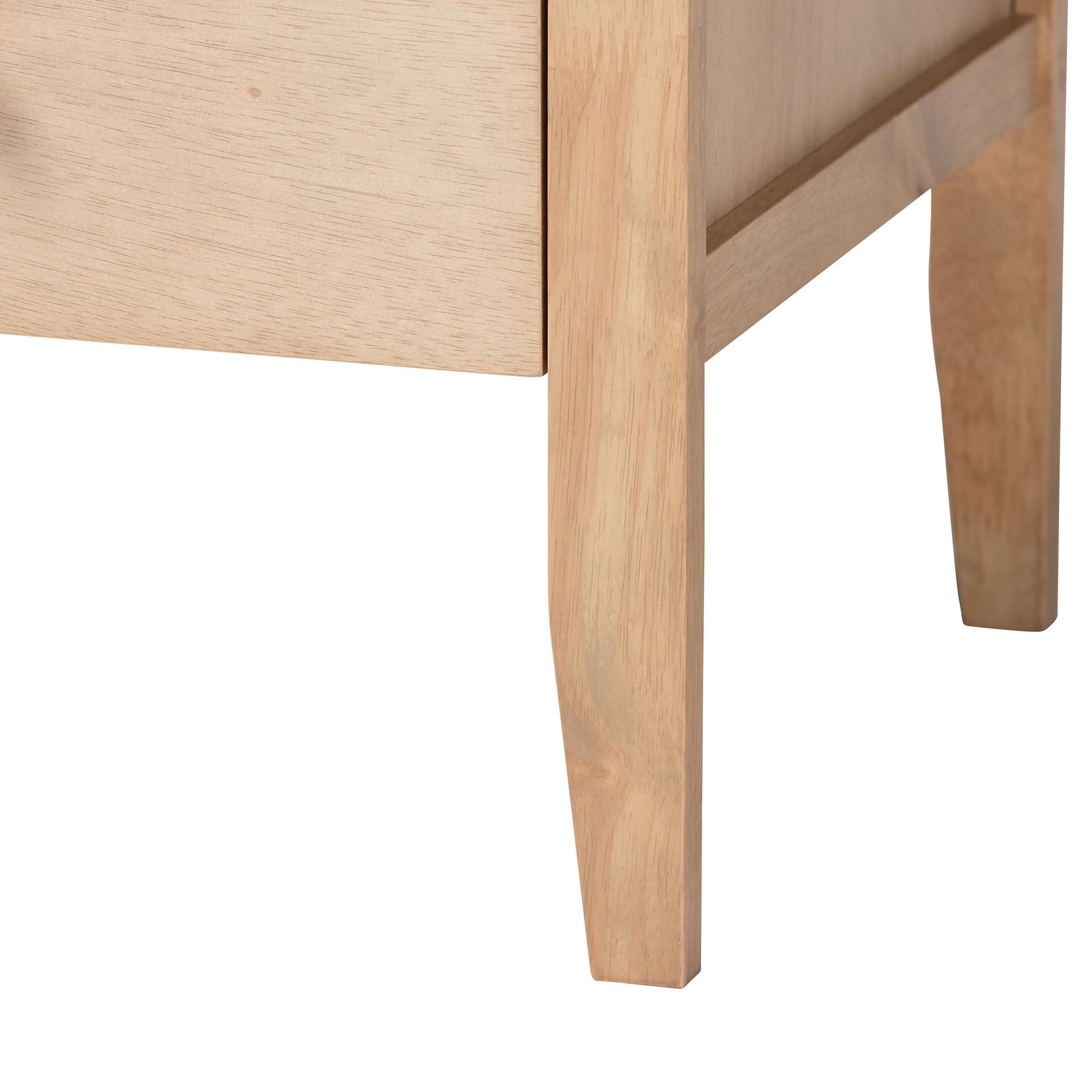 Baxton Studio Lara Modern Dresser, 6-Drawer, Oak Brown