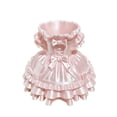 thumbnail image 2 of Princess Dress Desktop Storage Box - 4.3In Plastic Pen Holder, Cute Pink Skirt Organizer for Makeup Brushes Pens, Kawaii Vanity Desk Decor Gift for Women and Teens, Desktop Organizing Decorations, 2 of 6