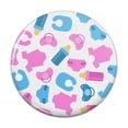 thumbnail image 1 of Cute Baby Things Pattern Pinback Button Pin, 1 of 4