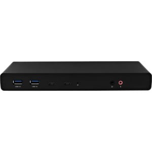 V7 Dual Universal Docking Station with USB-C Power Delivery for Desktop