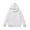 White, variant on SonxaHe Toddler Boy Girl Hoodies Solid Long Sleeved Pullover Hooded Sweatshirt Kids Loose Cozy Soft School Athletic Hoodies Black,Sized 3-4