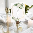 thumbnail image 4 of 2ooya Floral Table Cards for Wedding Party, Simple Seating Cards,75 Pack, 4 of 6