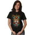 thumbnail image 3 of Stay Wild Tiger Head Rose Tattoo Men's Graphic T Shirt Tees Brisco Brands S, 3 of 6